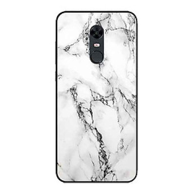 Ốp Lưng in cho Xiaomi Redmi 5 Plus Mẫu Nền Đá Hoa 1 - Hàng Chính Hãng