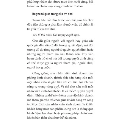 Lý Thuyết Trò Chơi