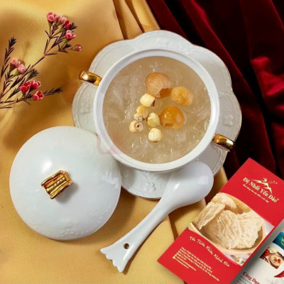 Yến Khánh Hòa - Nguyên Tổ Rút Lông [Hộp 50g] - Đệ Nhất Yến Đảo - Tăng cường sức đề kháng - Bổ phổi - Hỗ trợ điều trị ung thư - Điều hòa huyết áp - Cải thiện giấc ngủ - Bổ khí dưỡng nhan - Tăng cường sinh lực nam nữ