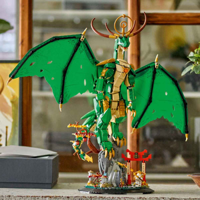 LEGO NINJAGO 71847 Đồ Chơi Lắp Ráp Rồng Hộ Vệ (1650 chi tiết)