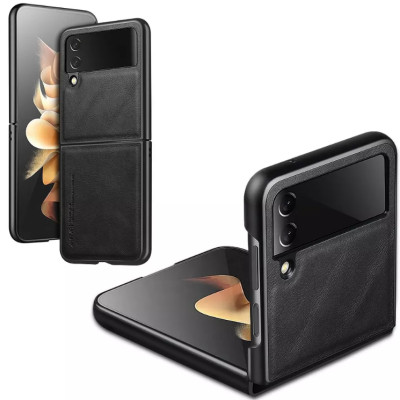 Ốp lưng cho SamSung Galaxy Z Flip 4 chính hãng X-level dạng da mềm - Hàng nhập khẩu
