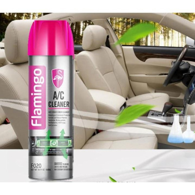 Bình Xịt Bọt Vệ Sinh Điều Hòa Ô Tô Flamingo F020 500ml 