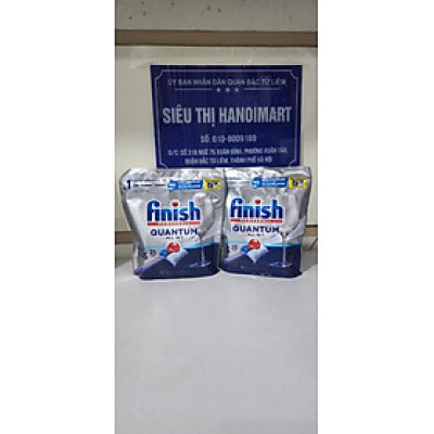 Viên rửa bát Finish Quantum Max 72 viên 14 in 1