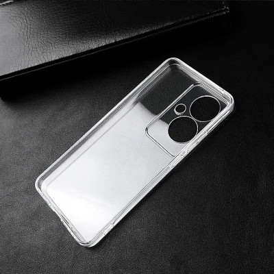 Ốp lưng dẻo silicon cho OPPO Reno 11F 5G hiệu Ultra Thin siêu mỏng 0.6mm, chống trầy, chống bụi) - Hàng nhập khẩu