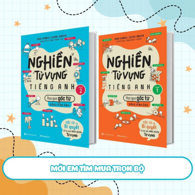 Sách - Nghiền Từ Vựng Tiếng Anh - Học Qua Gốc Từ Bằng Hình Ảnh - Quyển 2 - Megabook