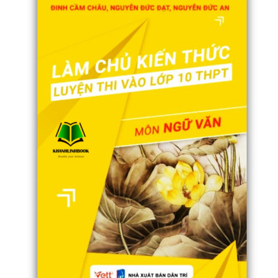 Sách - Combo Làm chủ kiến thức luyện thi vào lớp 10 THPT (Toán + Ngữ Văn +Tiếng Anh) ( tái bản 2023 )
