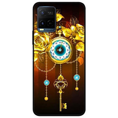 Ốp lưng dành cho Vivo Y21 - Vivo Y21s mẫu Đồng Hồ Chìa Khóa