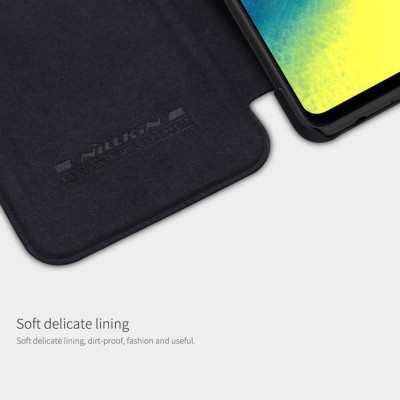 Bao da dành cho Samsung Galaxy A52 Nillkin QIN có ngăn đựng thẻ - Hàng Chính Hãng