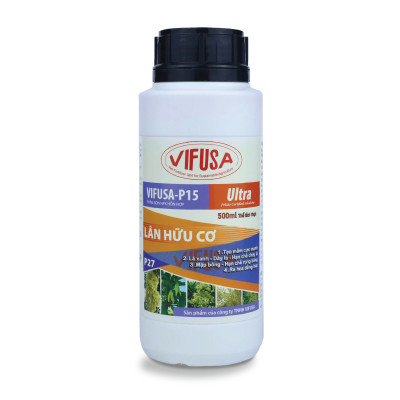 VIFUSA-P15 Ultra - Phân bón lân hữu cơ chai 500ml