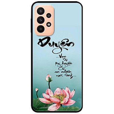 Ốp lưng dành cho Samsung A13 4G mẫu Duyên Sen Hồng