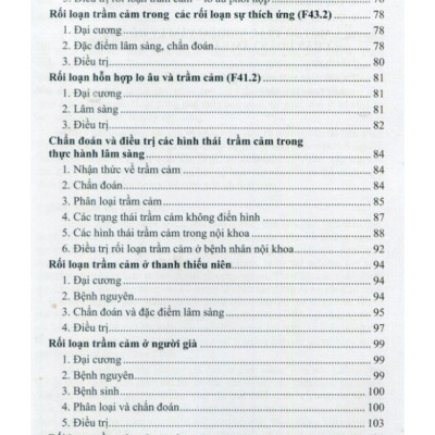 Sách - Các rối loạn cảm xúc 2024 (Y)