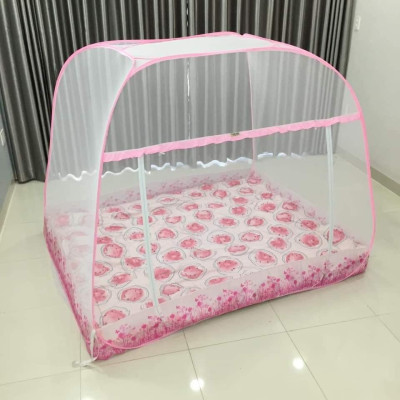 Màn Chụp , Mùng Chụp Tự Bung Đỉnh Rộng Cao Cấp Mộc Miên - Kích Thước 1,4m x 2m ( Hà Nội )