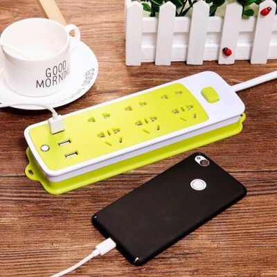 Dụng cụ và thiết bị tiện ích ổ cắm -Ổ cắm điện đa năng chống giật ,có 9 ổ cắm và 3 cổng sạc USB ,tự động ngắt khi quá tải ,sử dụng cho nhiều thiết bị cùng 1 lúc ,có lỗ treo tiện lợi 