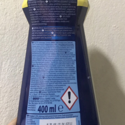 Nước làm bóng Finish 400ml / Chai  -  Hương Chanh 