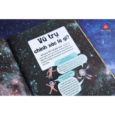 Sách - 200 Bí Ẩn Thú Vị Về Vũ Trụ - Đinh Tị Books