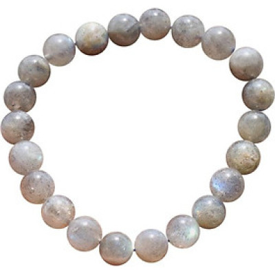 Vòng Đá Xà Cừ Xám Ánh Xanh 8mm Ngọc Quý Gemstones GA58
