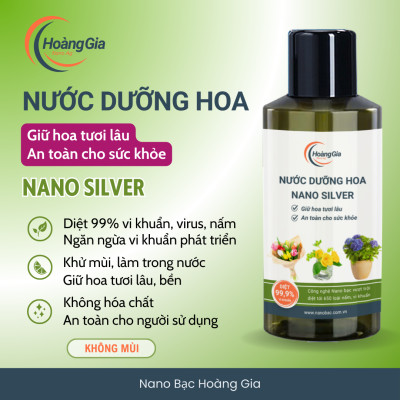 Nước Dưỡng Hoa Nano Silver Hoàng Gia Nano Bạc