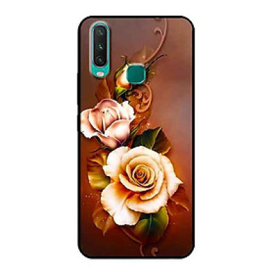Ốp Lưng in cho Vivo Y12 Mẫu Hoa Hồng 1 - Hàng Chính Hãng