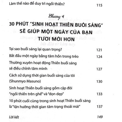 Toạ Thiền Trên Ghế - Để Tận Hưởng Cuộc Sống Thư Thái