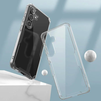 Ốp lưng TPU chống sốc cho Samsung Galaxy S25 Ultra / S25 Plus / S25 / S24 / S24 Plus / S24 Ultra hiệu Nillkin Nature TPU Pro Case (chống chịu mọi va đập bảo vệ các góc, siêu mỏng chỉ 0.6mm) - hàng nhập khẩu