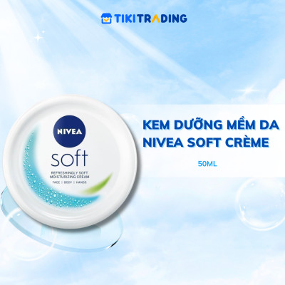 Kem Dưỡng Mềm Da NIVEA Soft Crème (50 ml) - 89054