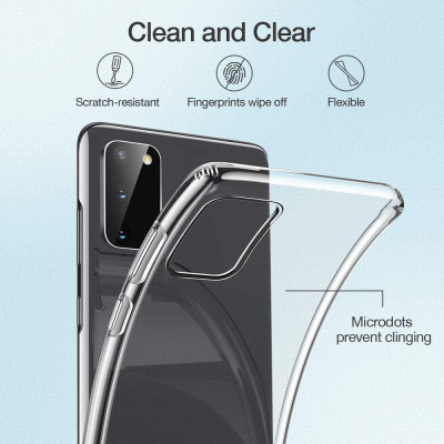 Ốp lưng dẻo silicon cho Samsung Galaxy S20  hiệu Ultra Thin (siêu mỏng 0.6mm, chống trầy, chống bụi) - Hàng nhập khẩu
