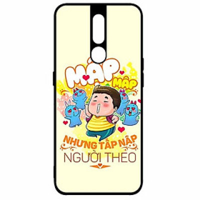 Ốp lưng in cho Oppo F11 Pro Mẫu Mập Tấp Người Theo Nam