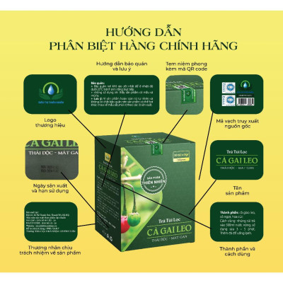 Trà Phan Tả Diệp Hộp 30 Túi Lọc x3gr Siêu Thị Thiên Nhiên