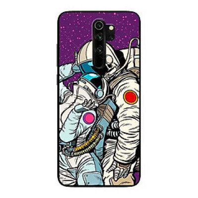 Ốp Lưng in cho Xiaomi Redmi Note 8 Pro Mẫu Du Hành 1 - Hàng Chính Hãng