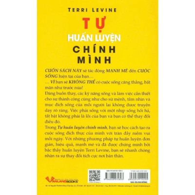 Sách - Tự Huấn Luyện Chính Mình - Terri Levine - VanLangBooks