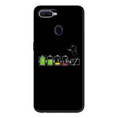 Ốp Lưng in cho Oppo A5s Mẫu Nguồn Pin - Hàng Chính Hãng