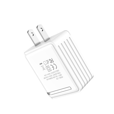 Cốc sạc hai cổng Hoco C39 hỗ trợ sạc nhanh 2.4A màn hình LED hiển thị điện áp đầu ra - Hàng chính hãng