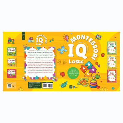 Sách - IQ Montessori Logic - 1980 Books