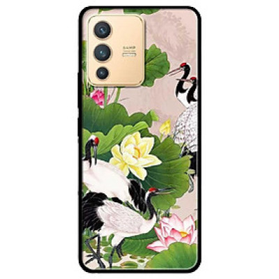 Ốp lưng dành cho Vivo V23 5G / S12 - Vivo Y15s / Y15A - Sen Và Hạc