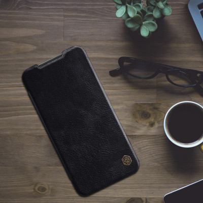 Bao Da Da Bò Nillkin Qin Cho Xiaomi Mi 9 Có Ngăn Đựng Thẻ - Hàng Chính Hãng