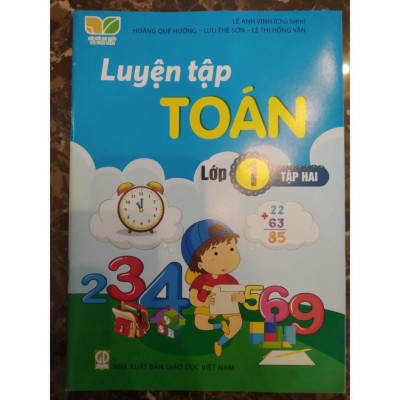 Sách - Combo Luyện Tập Toán Lớp 1 (Tập 1+Tập 2) - Kết Nối Tri Thức Và Cuộc Sống