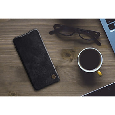 Bao da SamSung Galaxy A52, A72 dạng mở ngang có ngăn đựng thẻ ATM QIN - Hàng Nhập Khẩu