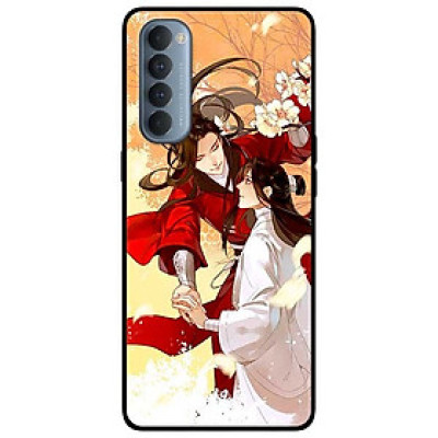 Ốp lưng dành cho Reno 4 Pro mẫu Anime Cặp Đôi Hạnh Phúc