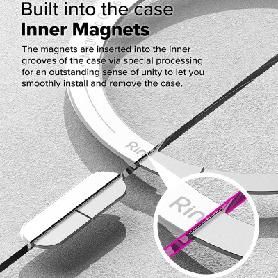Ốp lưng dành cho Samsung Galaxy S24 FE RINGKE Fusion Magnetic - Hàng Chính Hãng