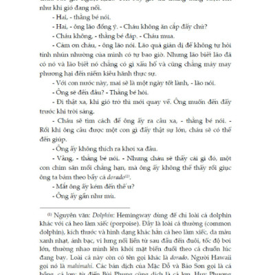 Sách - Ông Già Và Biển Cả Bìa Da (KV)