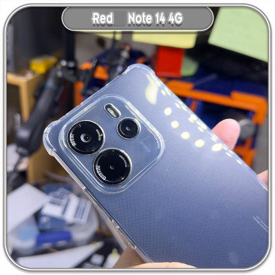 Ốp lưng Redmi Note 14 4g dẻo trong TPU loại tốt chống sốc, bảo vệ camera ( hàng chính hãng)