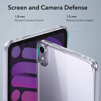 Ốp lưng Cho iPad Mini 7 ESR Metal Kickstand Case - Hàng Chính Hãng