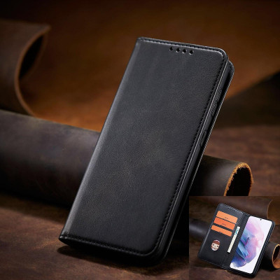 Bao da dạng ví dành cho Samsung Galaxy A70 A70s kiểu dáng sang trọng thời trang, ngăn đựng thẻ tiện lợi, bảo vệ điện thoại toàn diện - Hàng chính hãng