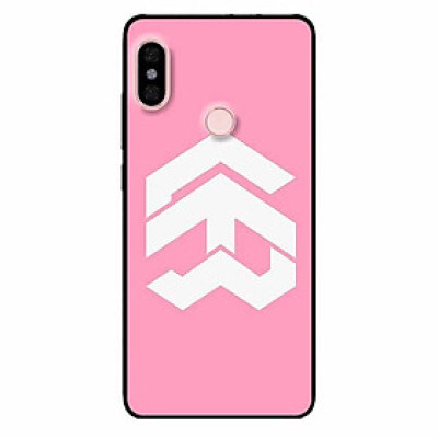 Ốp lưng in cho Xiaomi Redmi Note 5 Pro Mẫu Năm Hồng Trắng