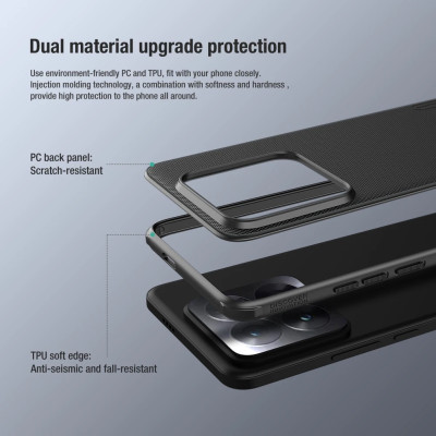 Ốp lưng dành cho Xiaomi 14 - Xiaomi 14 Pro Nillkin Frosted Shield Pro - Hàng nhập khẩu