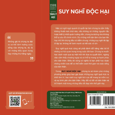 Combo Giải Phóng Bộ Não Khỏi Tư Duy Độc Hại + Suy Nghĩ Độc Hại