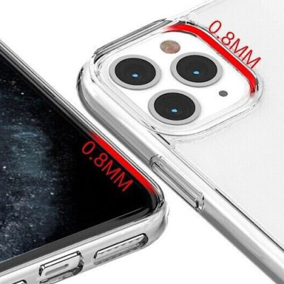 Ốp lưng cho iPhone 13 Pro Max hiệu Likgus Lucent Defend chống sốc (Trong suốt không ố màu) - Hàng nhập khẩu