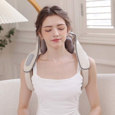 ￼Đai Massage Cổ Vai Gáy Công Nghệ Nhật Bản Cao Cấp Xoa Bóp Giảm Mệt Mỏi Căng Thẳng