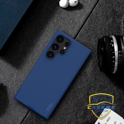 Ốp lưng cho Samsung S24 Ultra, Samsung S24 Plus, Samsung S24 hiệu NILLKIN Super Frosted Shield lưng sần viền mềm, bảo vệ camera, chống sốc, chống trơn, chống vân tay cao cấp - Hàng chính hãng.