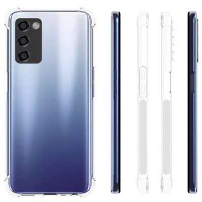 Ốp lưng dẻo trong chống sốc dành cho OPPO A55 4G - Hàng nhập khẩu